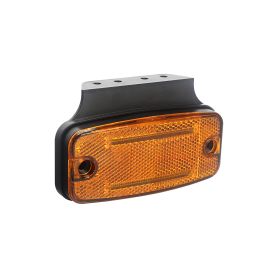 KF665ORA Boční obrysové světlo LED, oranžový obdélník, ECE R3, R91 Obrysová a poziční světla