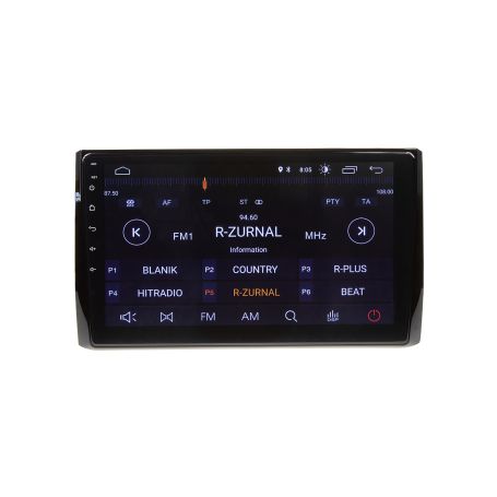 80884A Autorádio pro Škoda Kodiaq 2016-2017 s 10,1" LCD, Android 10.0, WI-FI, GPS, Mirror link, Bluetooth Pevné GPS navigace