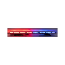 SRE-54-1132BLRE LED rampa 1132mm, modro-červená, 12-24V ECE R65 Modré / červené 600-1400mm