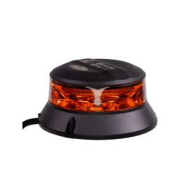 WL401FIX Robustní oranžový LED maják, černý hliník, 36W, ECE R65 - 1