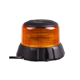 WL403FIX Robustní oranžový LED maják, černý hliník, 48W, ECE R65 - 1
