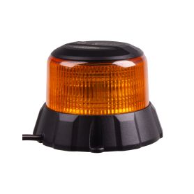 WL403 Robustní oranžový LED maják, černý hliník, 48W, ECE R65 - 1