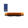 SRE2-BAT12APP AKU LED rampa oranžová, APP, magnet, 12-24V, 304mm, ECE R65 R10 Malé magnetické