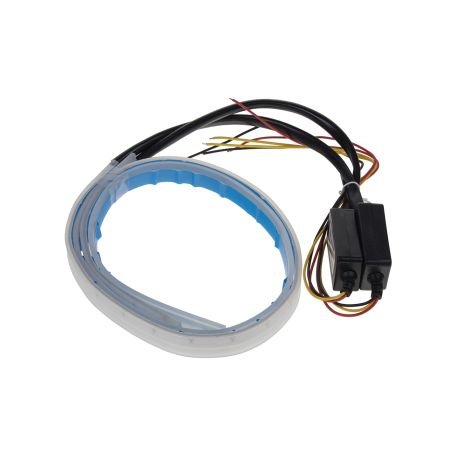 96UN01-2 LED pásek, dynamické blinkry oranžová / poziční světla bílá, 45 cm LED pásky