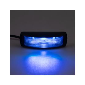 KF017-4BLU PREDATOR 4x3W LED, 12-24V, modrý, ECE R65 Vnější s ECE R65