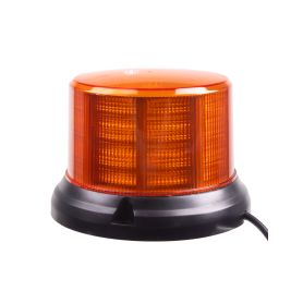 WL323M LED maják, 12-24V, 96x0,5W, oranžový, magnet, ECE R65 R10 - 1