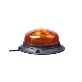 WL821 LED maják, 12-24V, 18xLED oranžový, magnet, ECE R65 LED magnetické