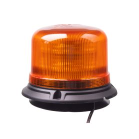 WL822 LED maják, 12-24V, 16x5W LED oranžový, magnet, ECE R65 LED magnetické