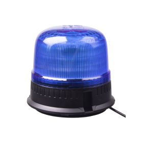 WL825BLUE LED maják, 12-24V, 24xLED modrý, magnet, ECE R65 LED magnetické
