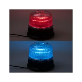 WL825DUALBR LED maják, 12-24V, modro-červený, magnet, ECE R65 LED magnetické