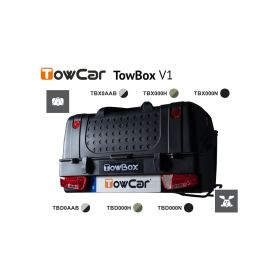 Přepravní box TowCar TowBox V1, na tažné zařízení - 1