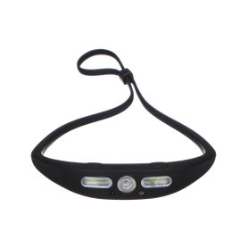 SIXTOL SX3202 Čelovka s gumovým páskem a senzorem HEADLAMP SENSOR 1, 160 lm, XPG LED, COB, USB Čelovky