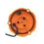WL405 Robustní oranžový LED maják, černý hliník, 96W, ECE R65 - 5