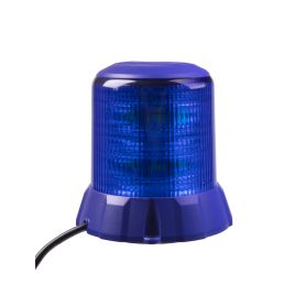 WL406BLU Robustní modrý LED maják, modrý hliník, 96W, ECE R65 - 1
