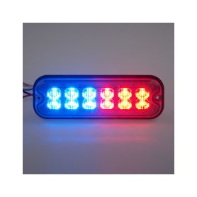 BR012RB PREDATOR 12x4W LED, 12-24V, červeno-modrý, ECE R10 - 1