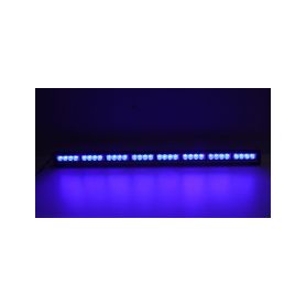 KF756-8BLU LED světelná alej, 32x 3W LED, modrá 910mm, ECE R10 Vnitřní LED světelné aleje