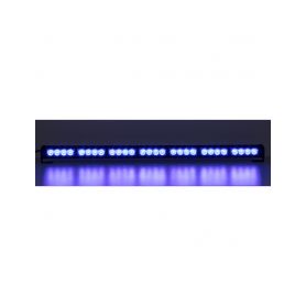 KF756-7BLU LED světelná alej, 28x LED 3W, modrá 800mm, ECE R10 Vnitřní LED světelné aleje