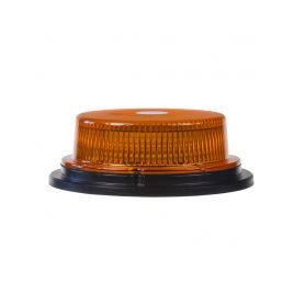 WL80M LED maják, 12-24V, 18x1W oranžový, magnet, ECE R10 LED magnetické