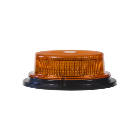 WL80M LED maják, 12-24V, 18x1W oranžový, magnet, ECE R10 LED magnetické