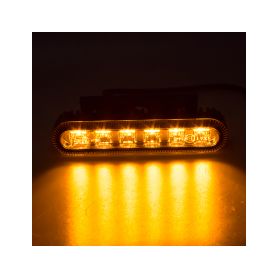 911-622 PROFI výstražné LED světlo vnější, oranžové, 12-24V, ECE R65 Vnější s ECE R65