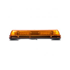 KF12M LED rampa, oranžová, magnet, 24x LED 1W, ECE R10 Malé magnetické