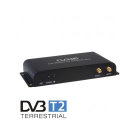 DVB-T05 DVB-T2/HEVC/H.265 digitální tuner s USB + 4x anténa TV Tunery DVB-T