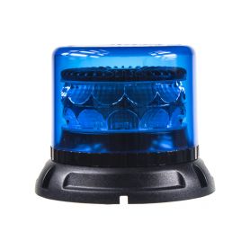 911-C24FBLU PROFI LED maják 12-24V 24x3W modrý 133x110mm, ECE R65 LED pevná montáž
