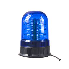 WL93BLUE LED maják, 12-24V, 24x3W modrý, magnet, ECE R10 LED magnetické
