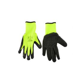 GEKO G73586 Pracovní zimní rukavice vel. 9 zelené Pracovní rukavice