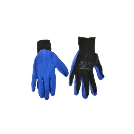 GEKO G73595 Pracovní zimní rukavice vel. 8 modré Pracovní rukavice