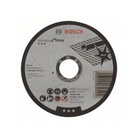 BOSCH 2608603170 Dělicí kotouč rovný Standard for Inox - WA 60 T BF, 115 mm, 22,23 mm, 1,6 mm - 31651406582 Řezné kotouče