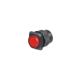 47200R Tlačítko mini červené S LED diodou
