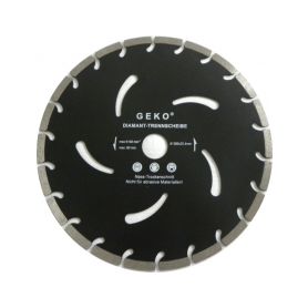 GEKO G00296 Diamantový řezný kotouč, segmentový, 300x25,4x10 mm Diamantové řezné kotouče