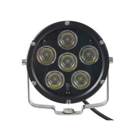 WLD601 LED světlo kulaté, 6x10W, ø125mm, R112 Pracovní světla a rampy