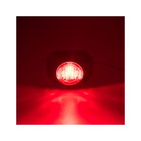 911-P3RED PROFI výstražné LED světlo vnější, 12-24V, červené Vnější ostatní