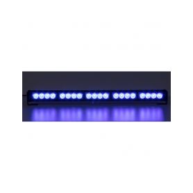 KF756-5BLU LED světelná alej, 20x LED 3W, modrá 580mm, ECE R10 Vnitřní LED světelné aleje