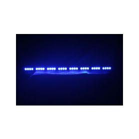 KF758-8BLU LED alej voděodolná (IP66) 12-24V, 32x LED 1W, modrá 955mm Voděodolné