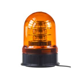 WL87 x LED maják, 12-24V, 18x3W, oranžový magnet, ECE R65 Rotační