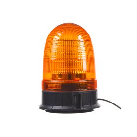 WL88 LED maják, 12-24V, 18x3W, oranžový magnet, ECE R65 Rotační