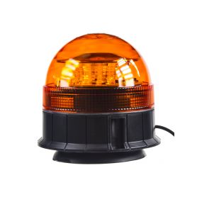 WL85 x LED maják, 12-24V, 12x3W, oranžový magnet, ECE R65 Rotační