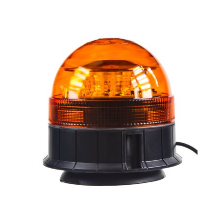 WL85 x LED maják, 12-24V, 12x3W, oranžový magnet, ECE R65 LED magnetické