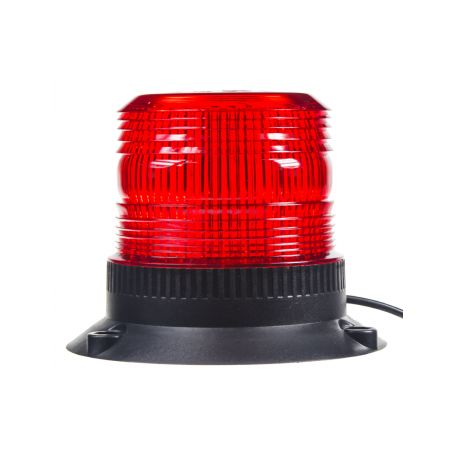 WL19RED Zábleskový maják, 12-24V, červený magnet, ECE R10 Výbojkové