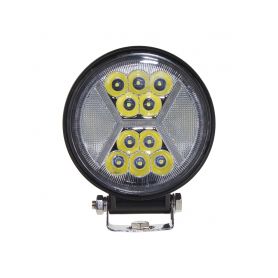 WL429 LED světlo kulaté s pozičním světlem, 24x1W, ø115x140mm, ECE R10 Pracovní světla a rampy