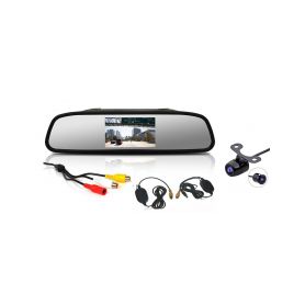 CW2-ZSET43 Bezdrátová parkovací kamera s LCD 4,3" monitorem na zrcátko Parkovací sady