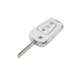 48HY102WHT Náhr. obal klíče pro Hyundai i30, ix35, Kia 3-tlačítkový, bílý OEM obaly klíčů