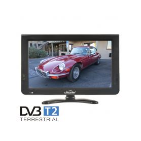 DS-X10DVB-T LCD monitor 10" s DVB-T2/SD/USB/HDMI/české menu Audio video pro karavany