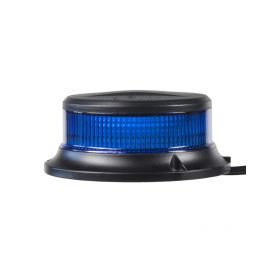 WL310MBLU LED maják, 12-24V, 18x1W modrý, magnet, ECE R65 R10 LED magnetické