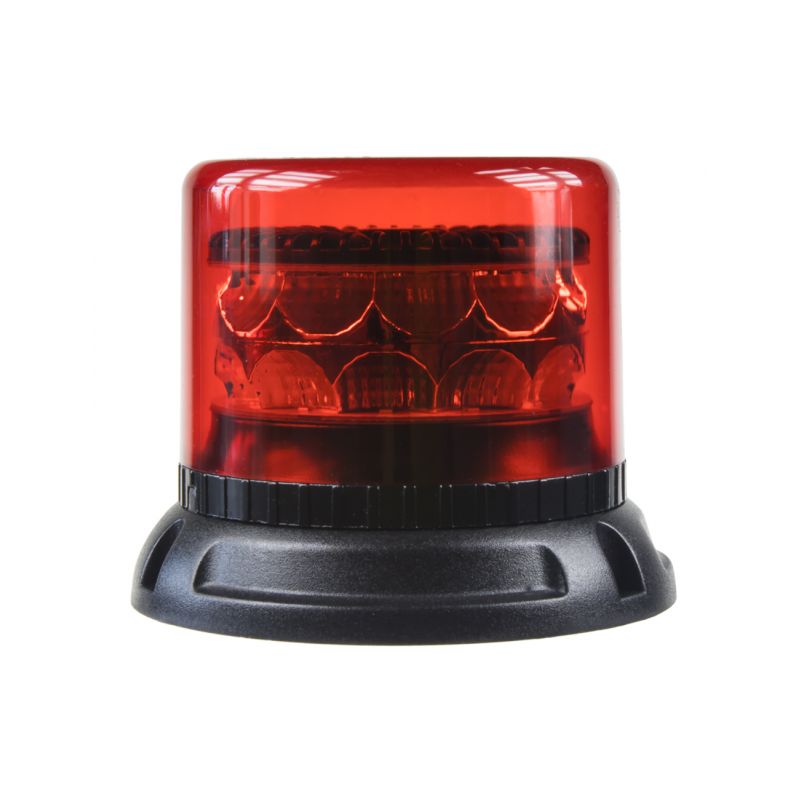 911-C24FRED PROFI LED maják 12-24V 24x3W červený 133x110mm, ECE R10