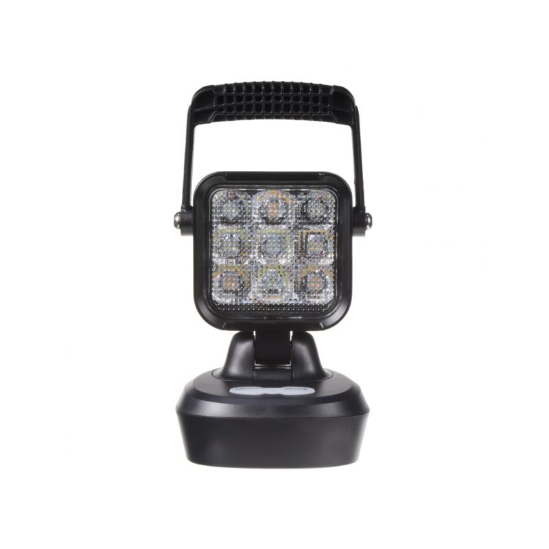 WL-LIDUAL1 AKU LED světlo přenosné, bílá/oranžová, 18x 1W, 103x105x201mm, ECE R10