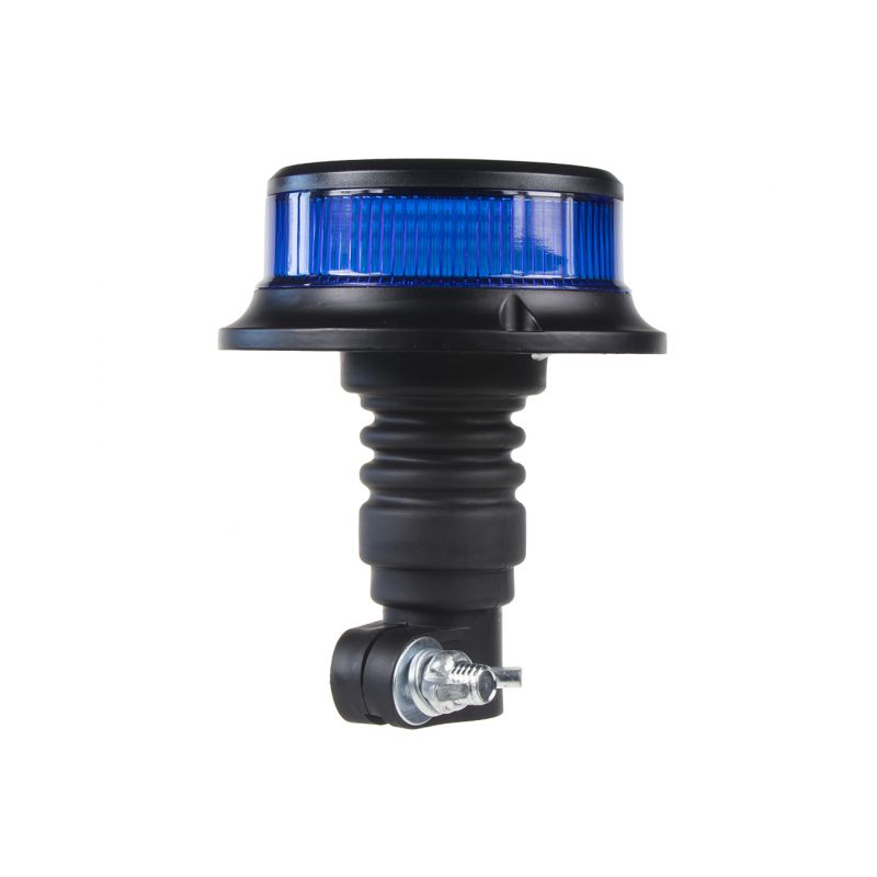 WL310HRBLU LED maják, 12-24V, 18x1W modrý na držák, ECE R65 R10